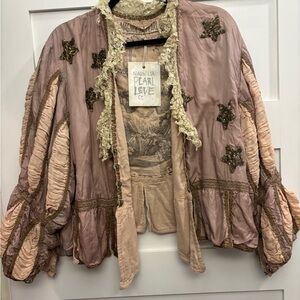 NEW Magnolia Pearl Silk Monique Jacket one Size